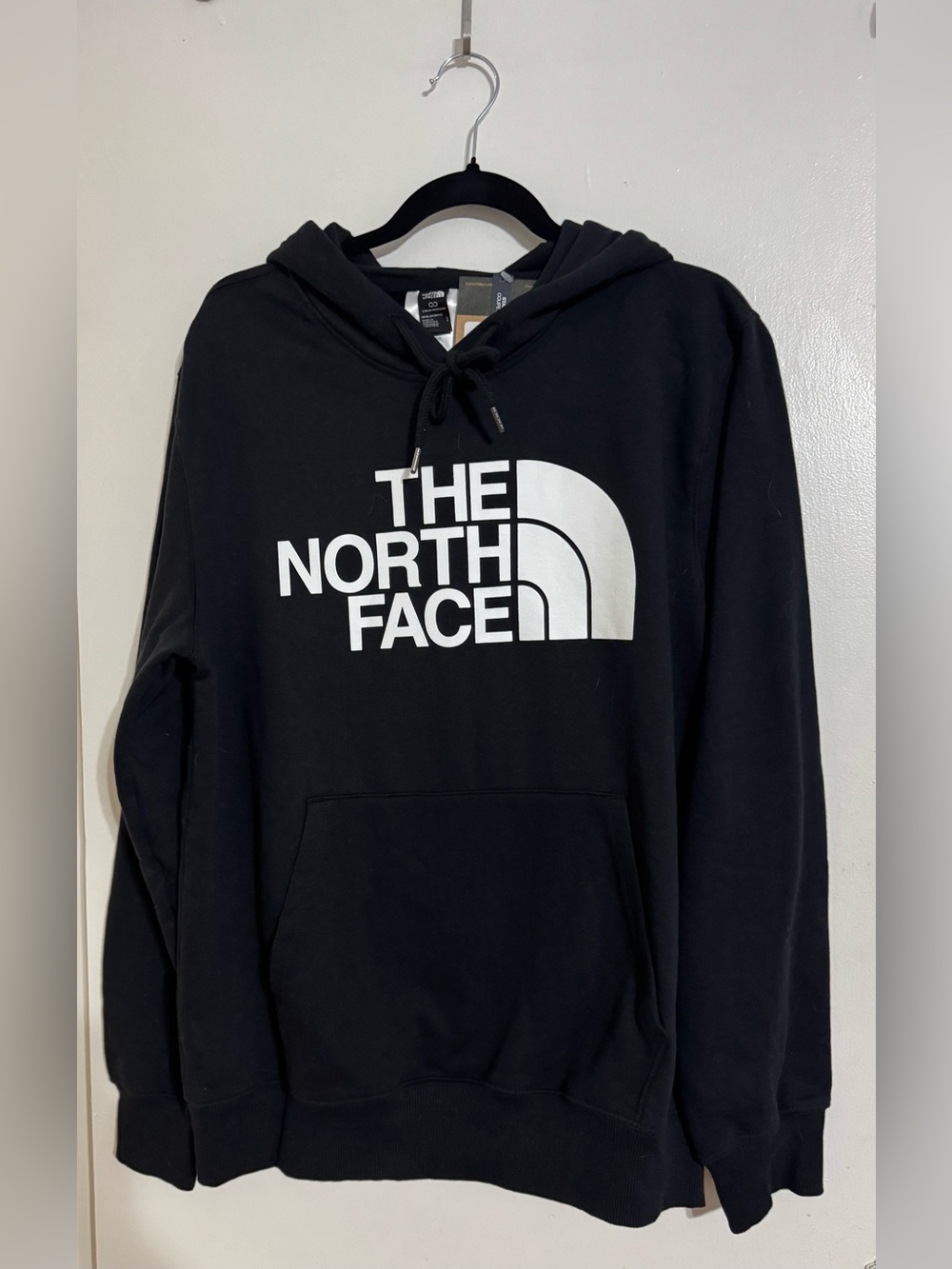 The North Face Black Pullover Hoodie Size L NWT